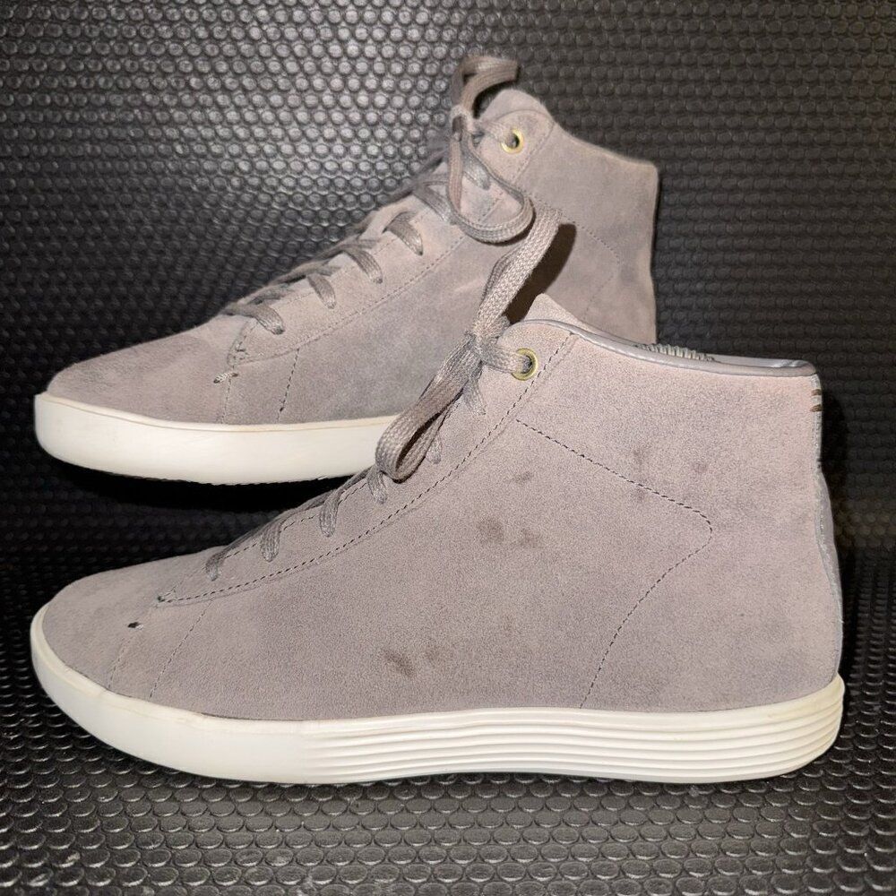 Cole Haan Grand Crosscourt Gray Hi Top Athletic Shoes Sneaker Women’s Size 7B